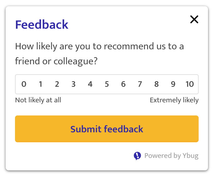 NPS (Net Promoter Score)
