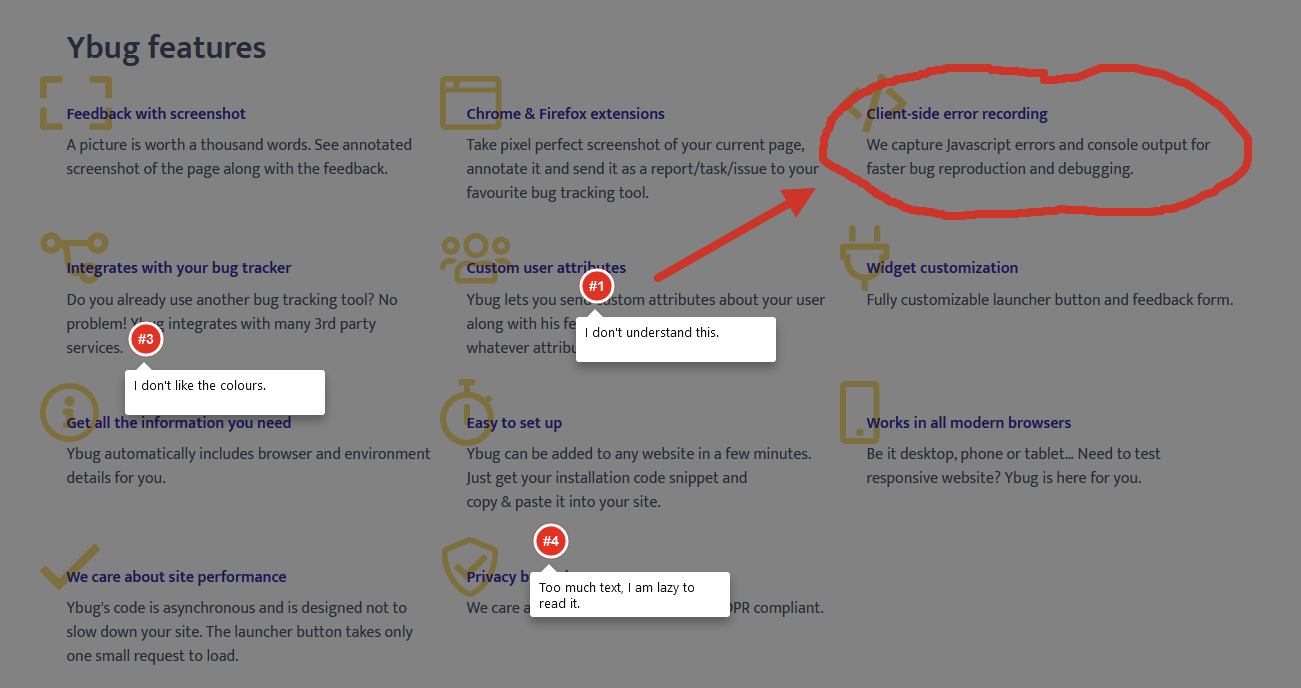 Annotated screenshot