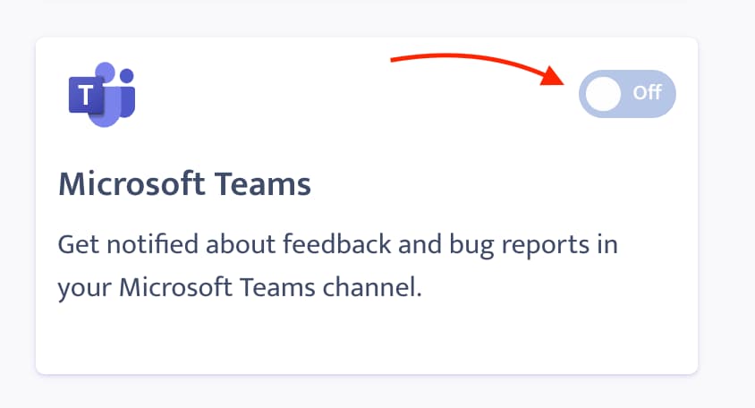 Enable Ybug + Microsoft Teams integration